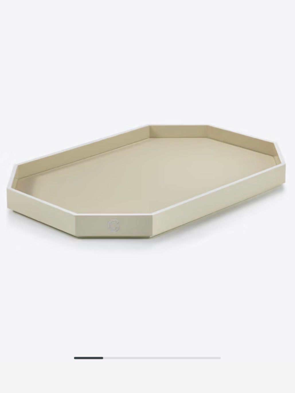 Baccarat Octagone Large Tray Baccarat Octagone Large Tray