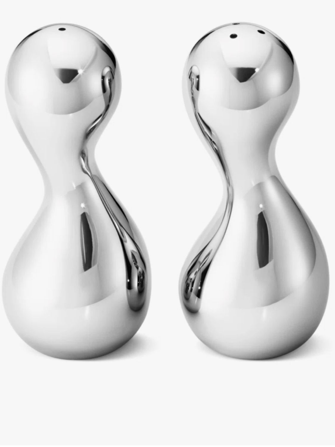 Georg Jensen Cobra Salt And Pepper Shakers PURCHASED Georg Jensen Cobra Salt And Pepper Shakers PURCHASED
