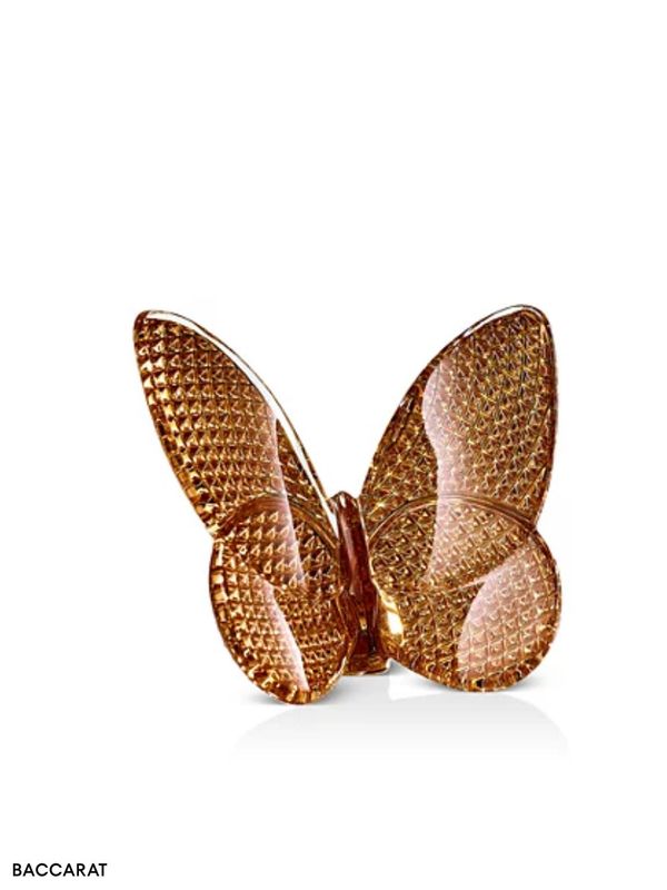 Baccarat Gold Diamante Butterfly Baccarat Gold Diamante Butterfly