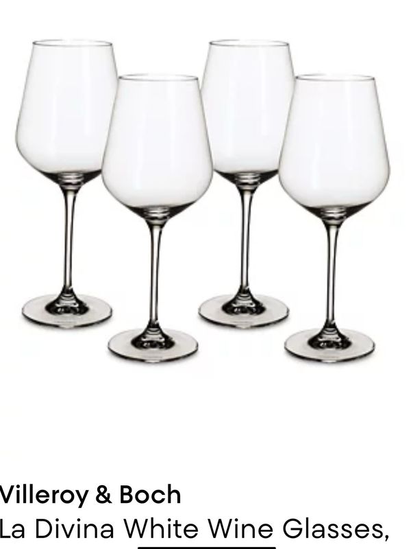 Villeroy And Boch La Devine White Wine Goblets Needs 12 Villeroy And Boch La Devine White Wine Goblets Needs 12