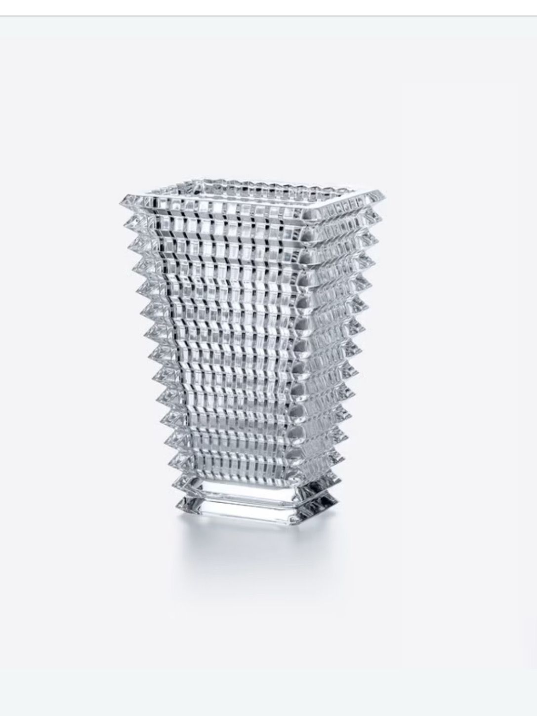 Baccarat Clear Eye Vase S Baccarat Clear Eye Vase S