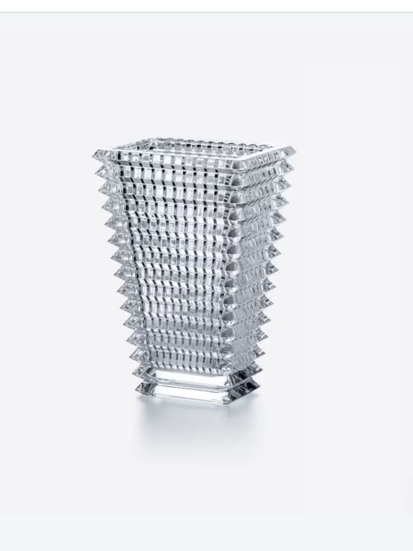 Baccarat Clear Eye Vase S Baccarat Clear Eye Vase S