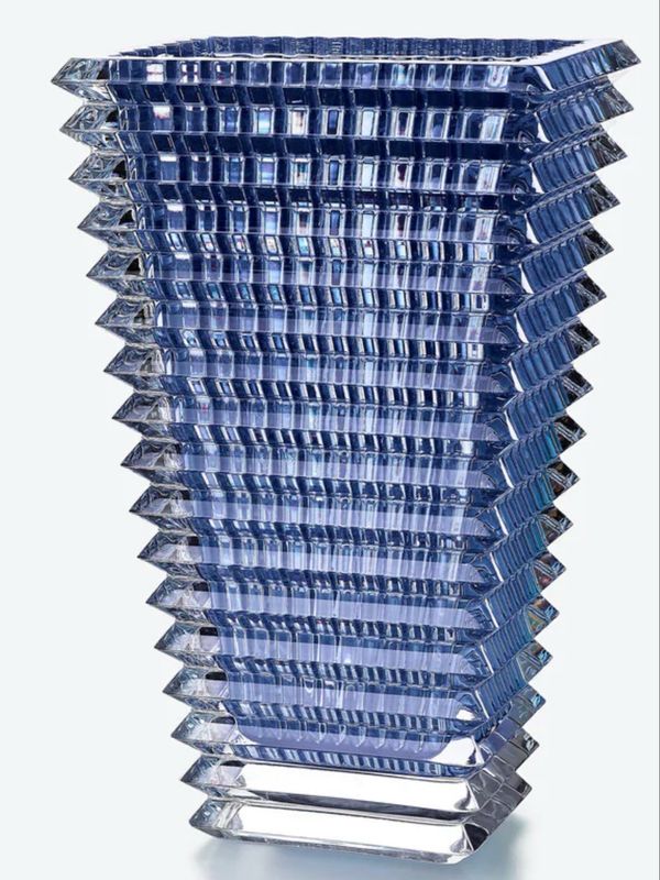 Baccarat Blue Eye Vase