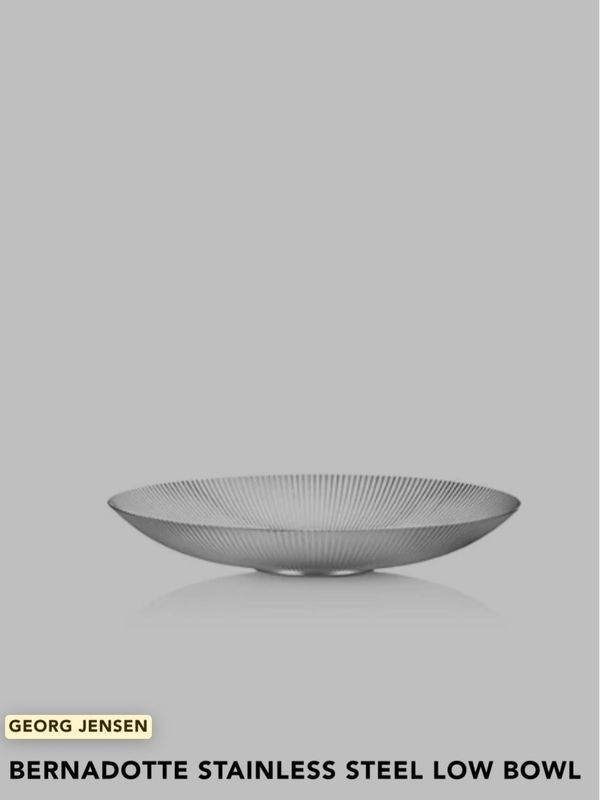 Georg jensen Bernadotte Low Bowl .