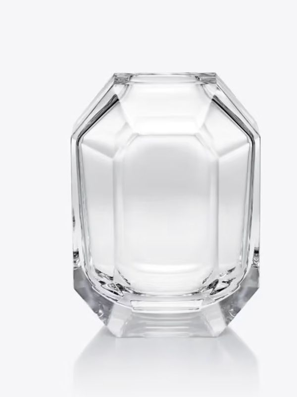 Baccarat Crystal Octagon Vase S