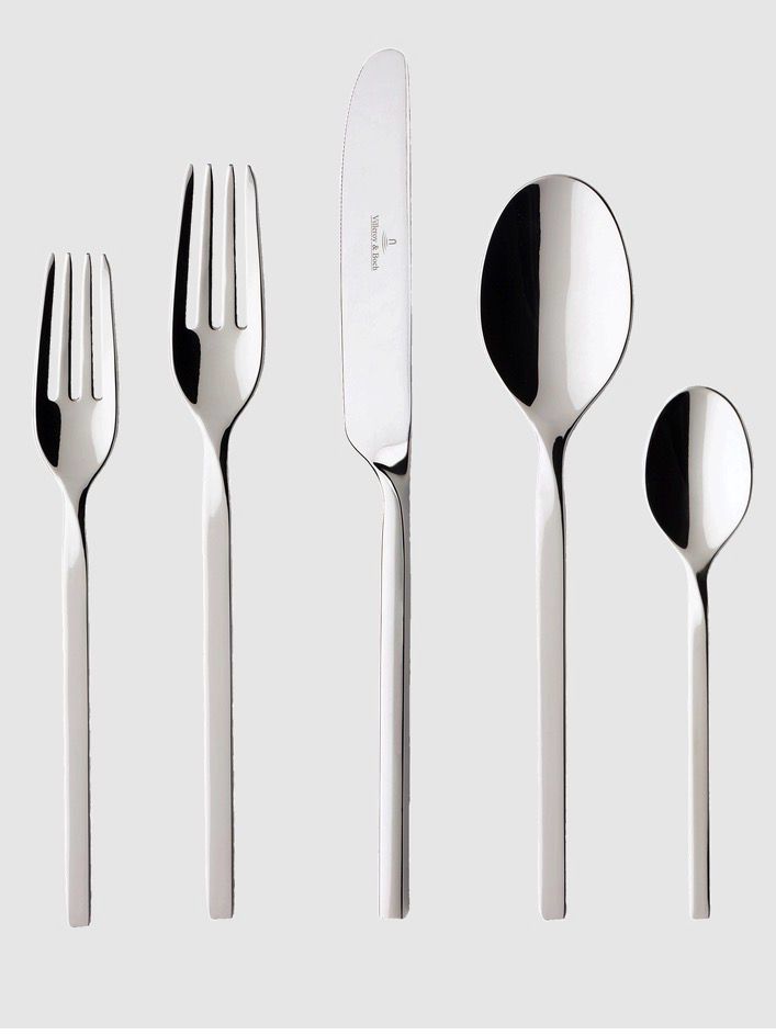 Villeroy New Wave Flatware 64 Piece Villeroy New Wave Flatware 64 Piece