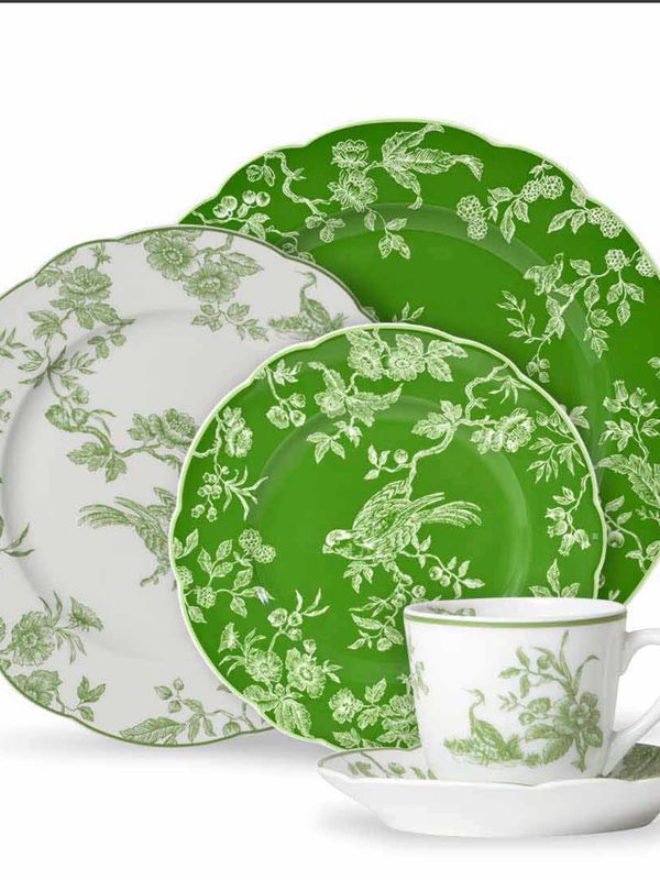 Bernadaud Albertine Dinnerware (dinner, salad, rim soup) Needs 12