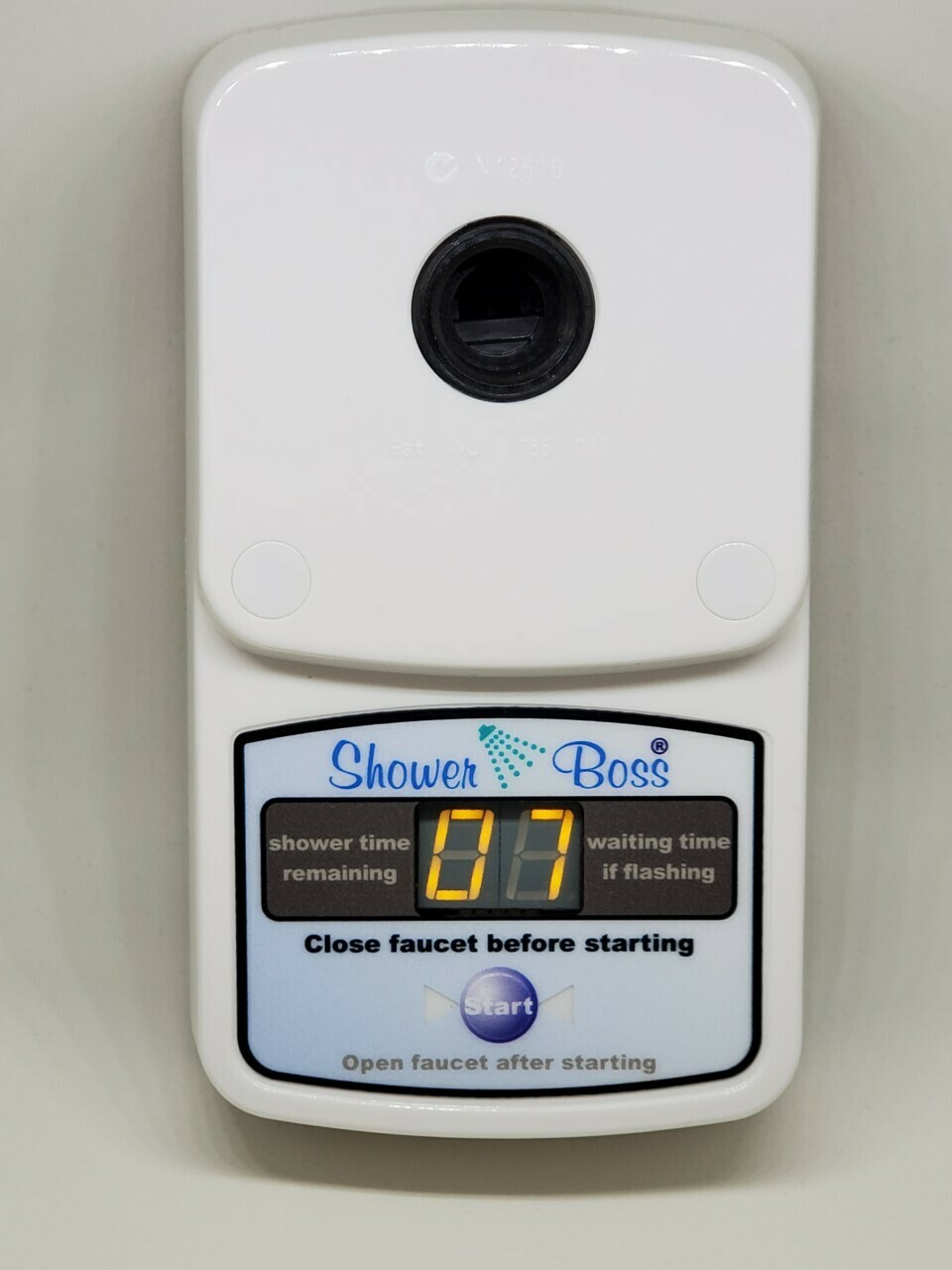 ShowerTimer Residential unit / with 12V plug-in power supply