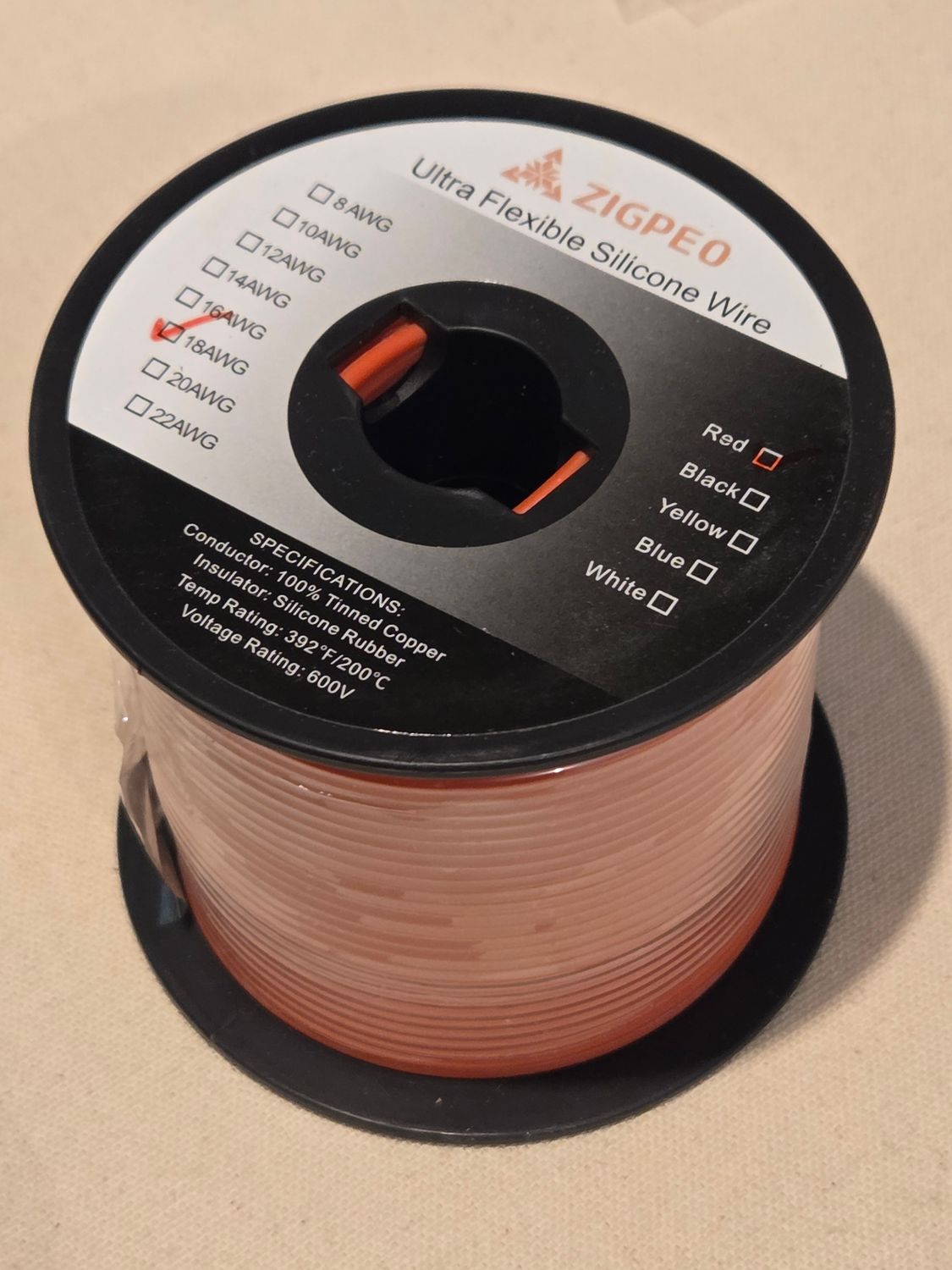 Twin lead, low voltage 16-2 wire    100 ft spool