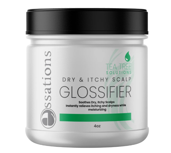 Essations Tea Tree Solutions Dry Itchy Scalp Glossifier 4oz