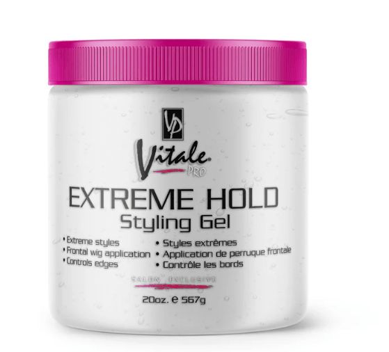 Vitale Pro Extreme Hold Styling Gel 20oz