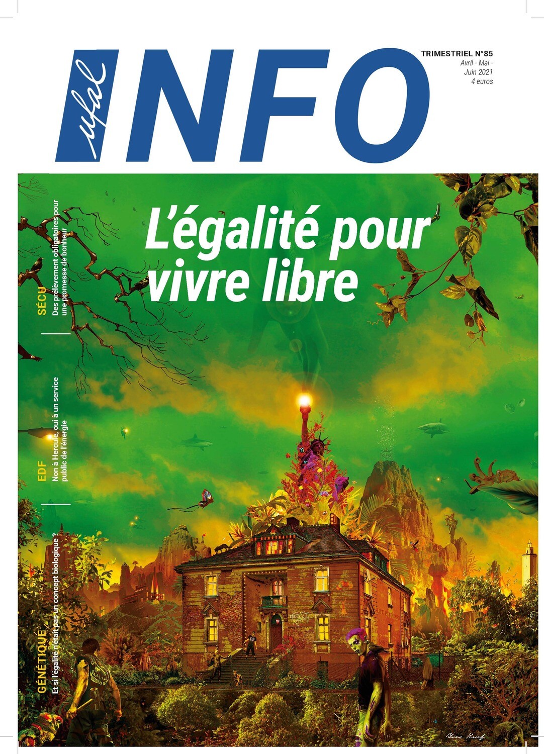 Ufal INFO n°85 magazine - L&#39;Égalité pour vivre libre