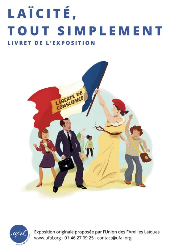 Livret d&#39;accompagnement de l&#39;exposition &quot;Laïcité, tout simplement&quot; version mise à jour 2025