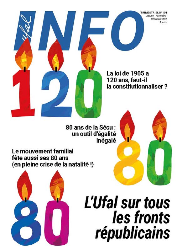 Ufal INFO n°101 magazine - L'Ufal sur tous les front républicains