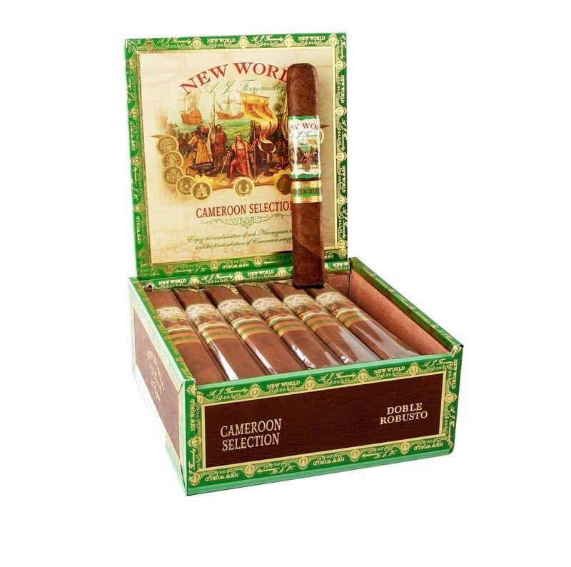 A.J Fernandez New World / Cameroon Selection Doble Robusto x 20 cigar 5 1/2 x 54