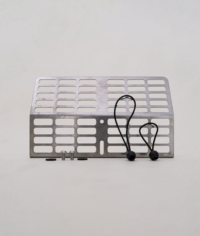 Porta olio - porta oggetti scudo per Large e Small - INOX