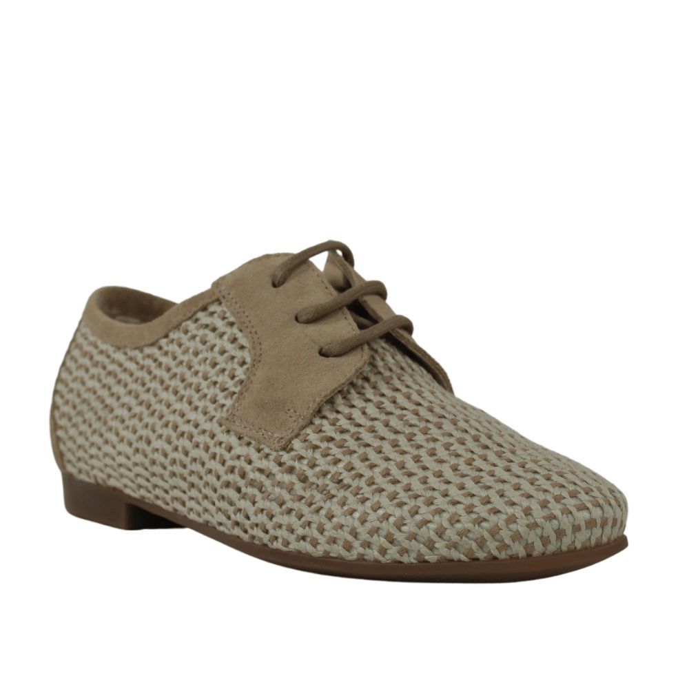 Roberta celli zapatos tejido con cordones.25vrc1-23