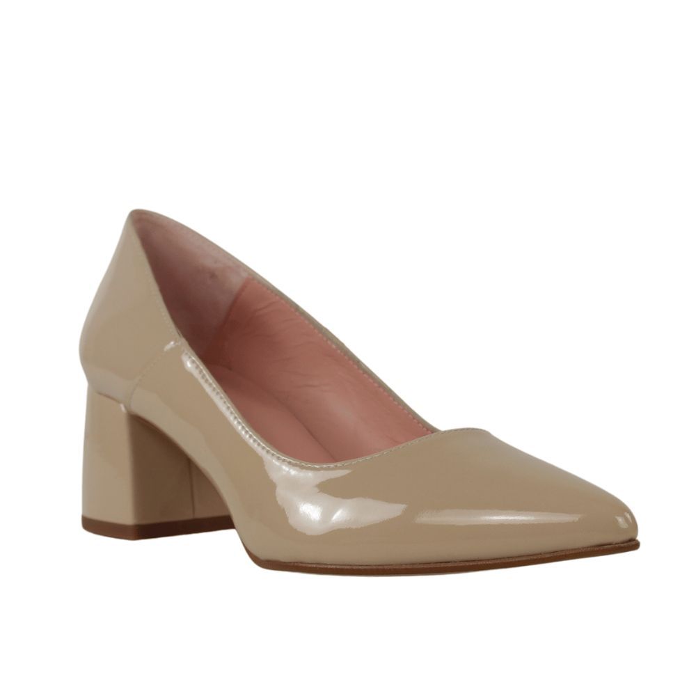 Zapatos de salón piel charol nudel.sln