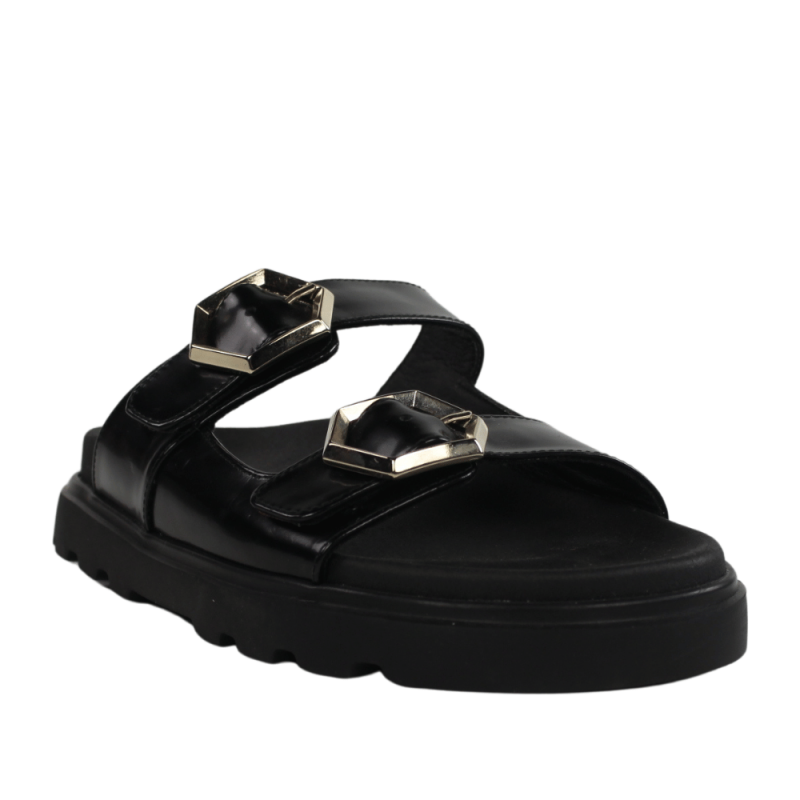 Lodilove sandalias negras bio destalonadas.25vl1-ap