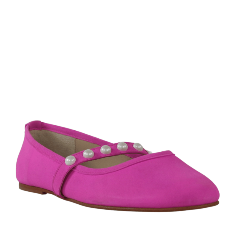 Manoletinas de pie ante color fuxia.25vca1-26