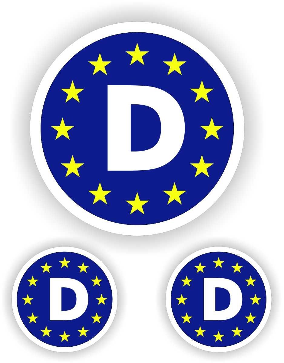 Duits EU auto stickers