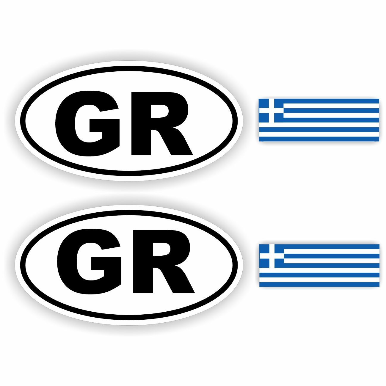 Griekenland Auto Sticker