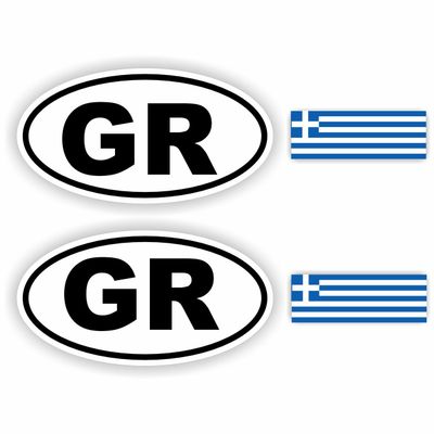 Griekenland Auto Sticker