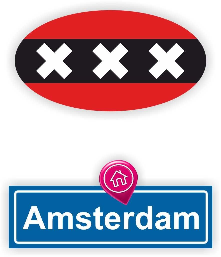 Toon je trots voor Amsterdam met deze auto stickers