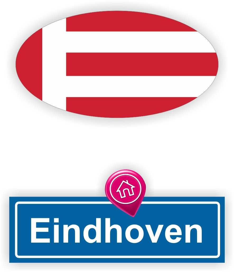 Toon Je Trots voor Eindhoven: Auto Sticker Set!