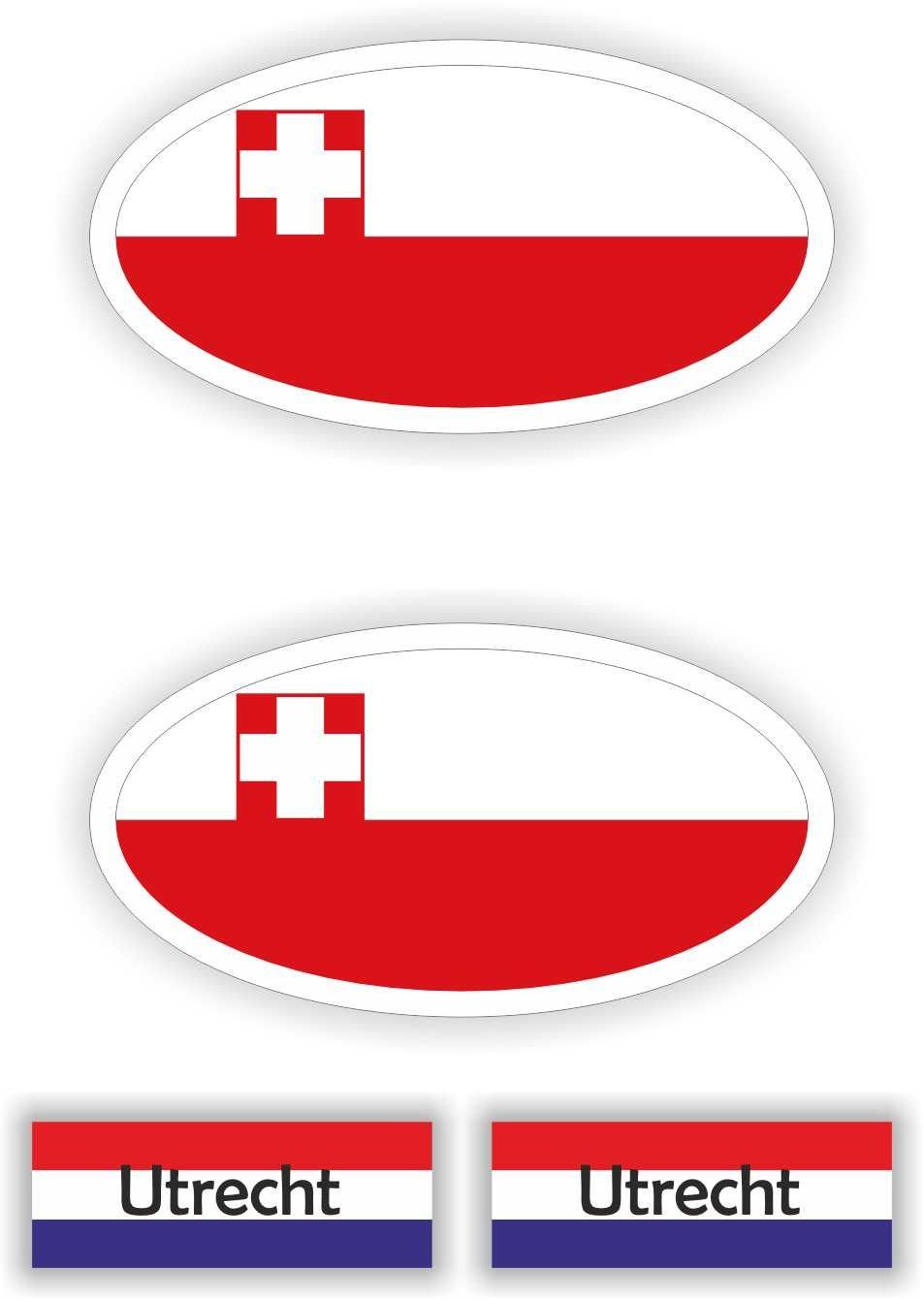 Provincie Utrecht auto stickers.