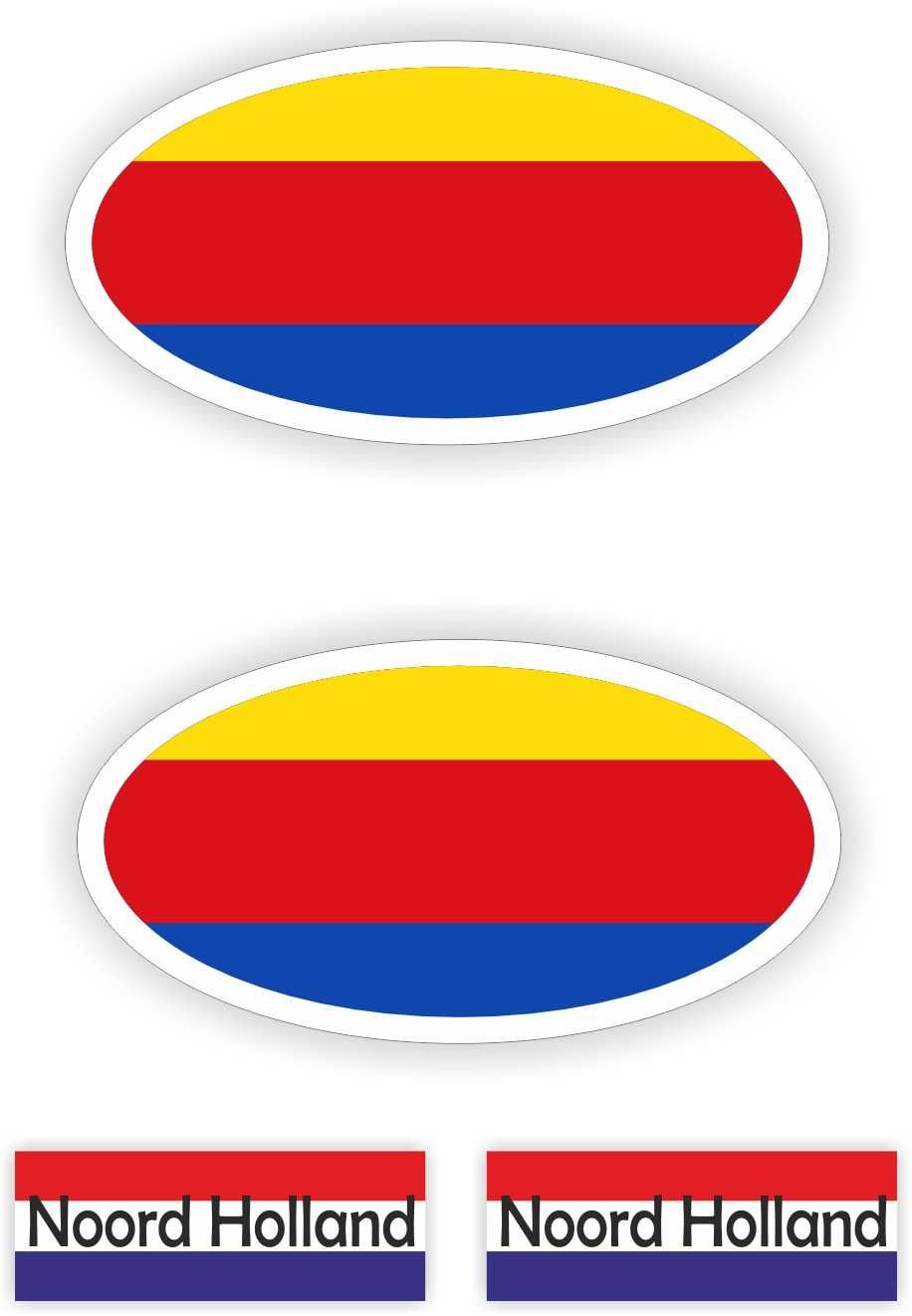 Provincie Noord Holland  auto stickers.