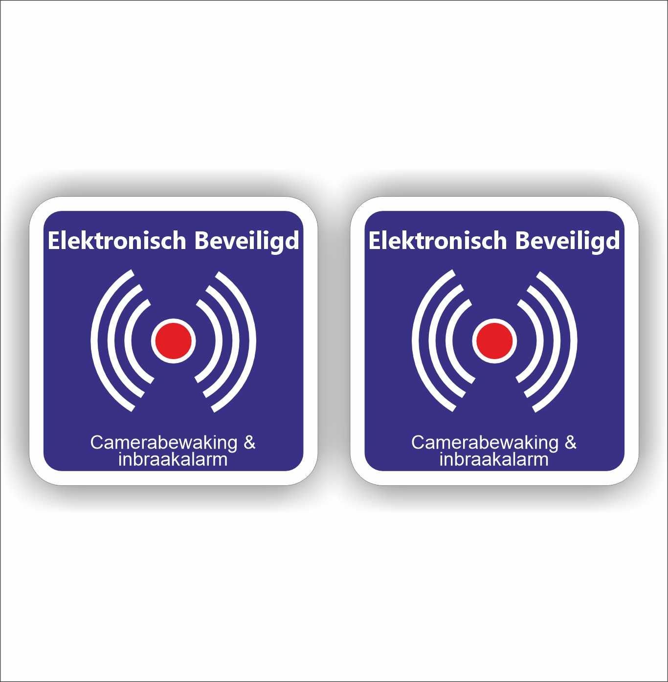 Elektronisch Beveiligd Sticker Set