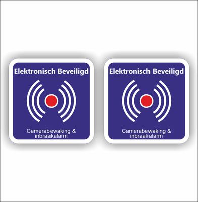Elektronisch Beveiligd Sticker Set
