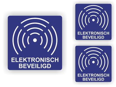 Elektronische Beveiligd stickers