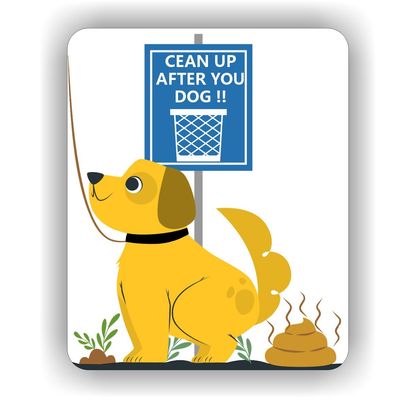  Clean up after you dog sticker