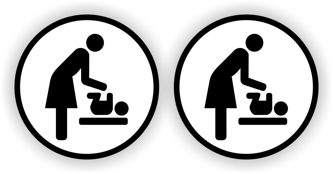Duidelijk en Herkenbaar: Baby Verzorging Pictogramstickers