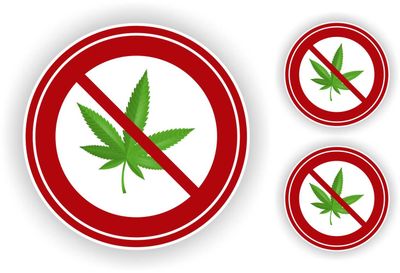 Blowen niet toegestaan Sticker set 3 stuks