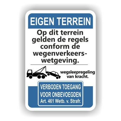 Wegenverkeersregels &amp; Wegsleepregeling Van Kracht Sticker!