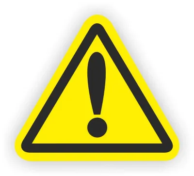 Universele Waarschuwingssticker