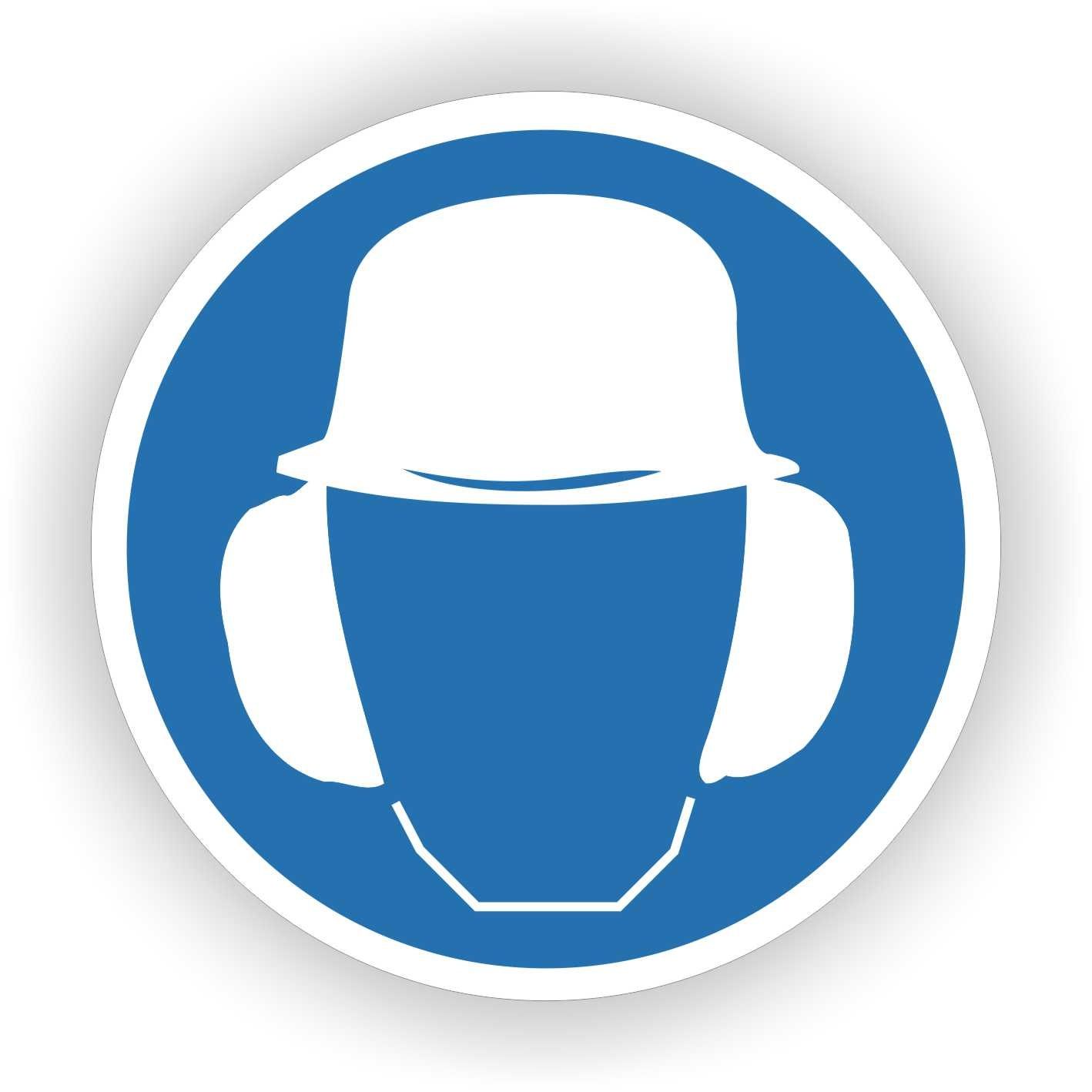 Gehoorbescherming sticker