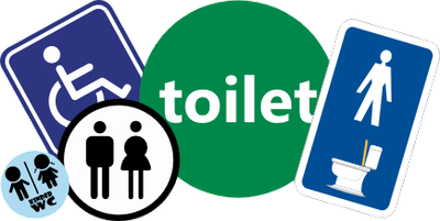 Toilet WC Hygiëne stickers