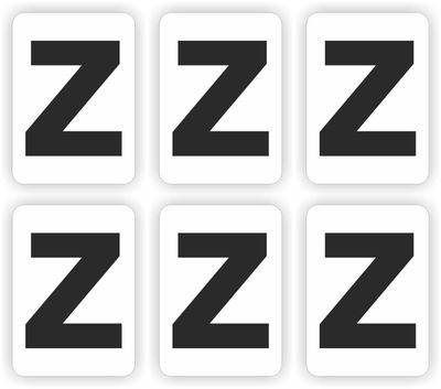 Z, plakletter
