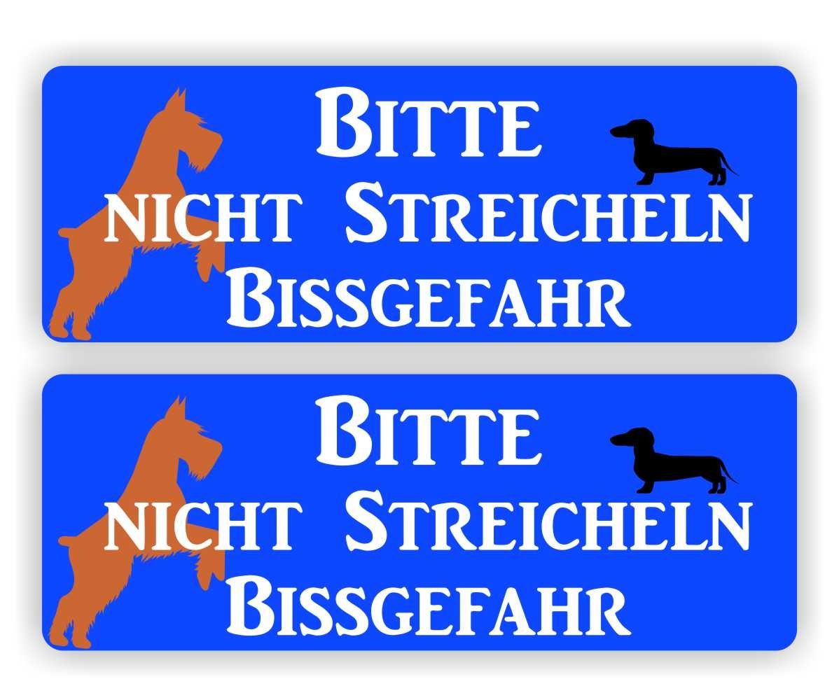 Bitte nicht Streicheln Aufkleber
