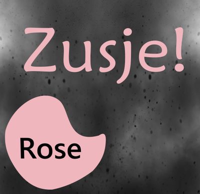 Geboorte sticker een Hoera een zusje Roze