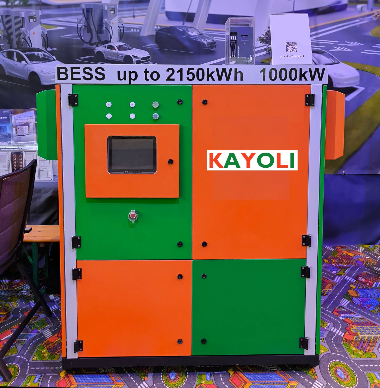 Battery Energy Storage System up to 2150 kWh BESS with EMS