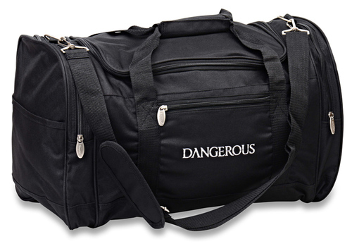 Dangerous Black Duffle Bag