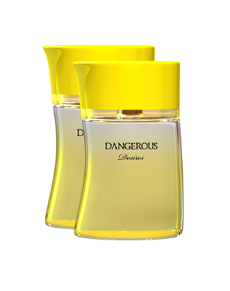 Two Bottles Dangerous Desires for women  1.7 fl oz