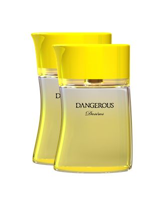 Two Bottles Dangerous Desires for women  1.7 fl oz