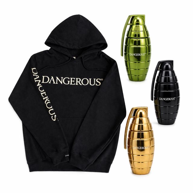 Black Hoodie 3 Great Colognes (Black, Gold &amp; Green) $175