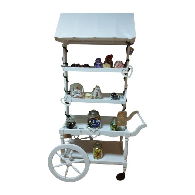 Candybar Teewagen inkl. Zubehör